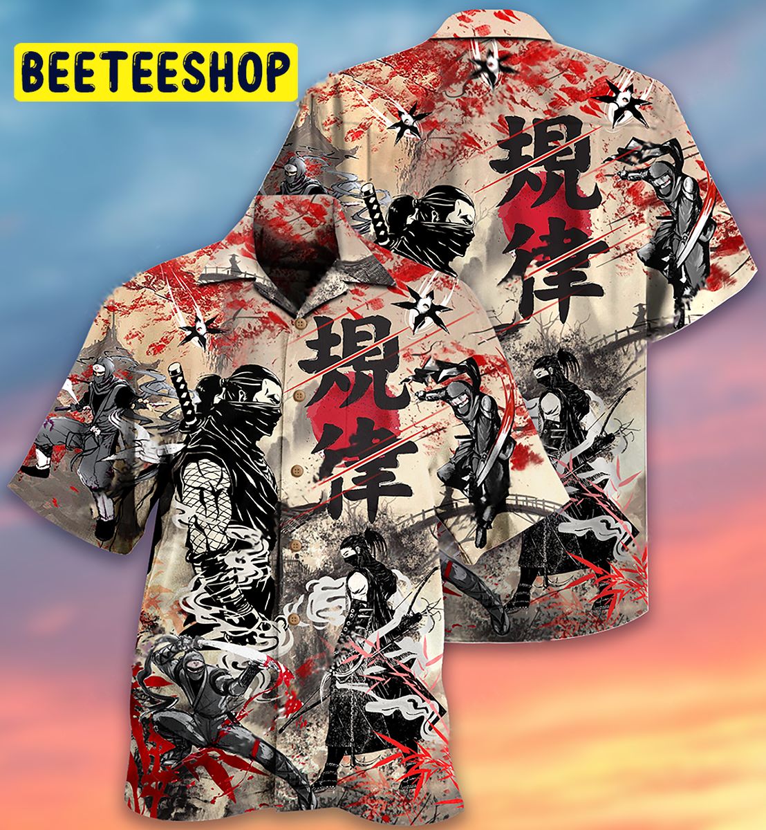 Only A Ninja Can Stop A Ninja Trending Hawaiian Shirt Only A Ninja Can Stop A Ninja Trending Hawaiian Shirt