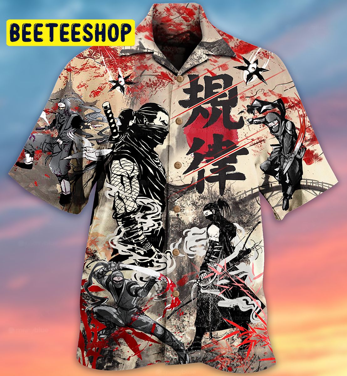 Only A Ninja Can Stop A Ninja Trending Hawaiian Shirt Only A Ninja Can Stop A Ninja Trending Hawaiian Shirt