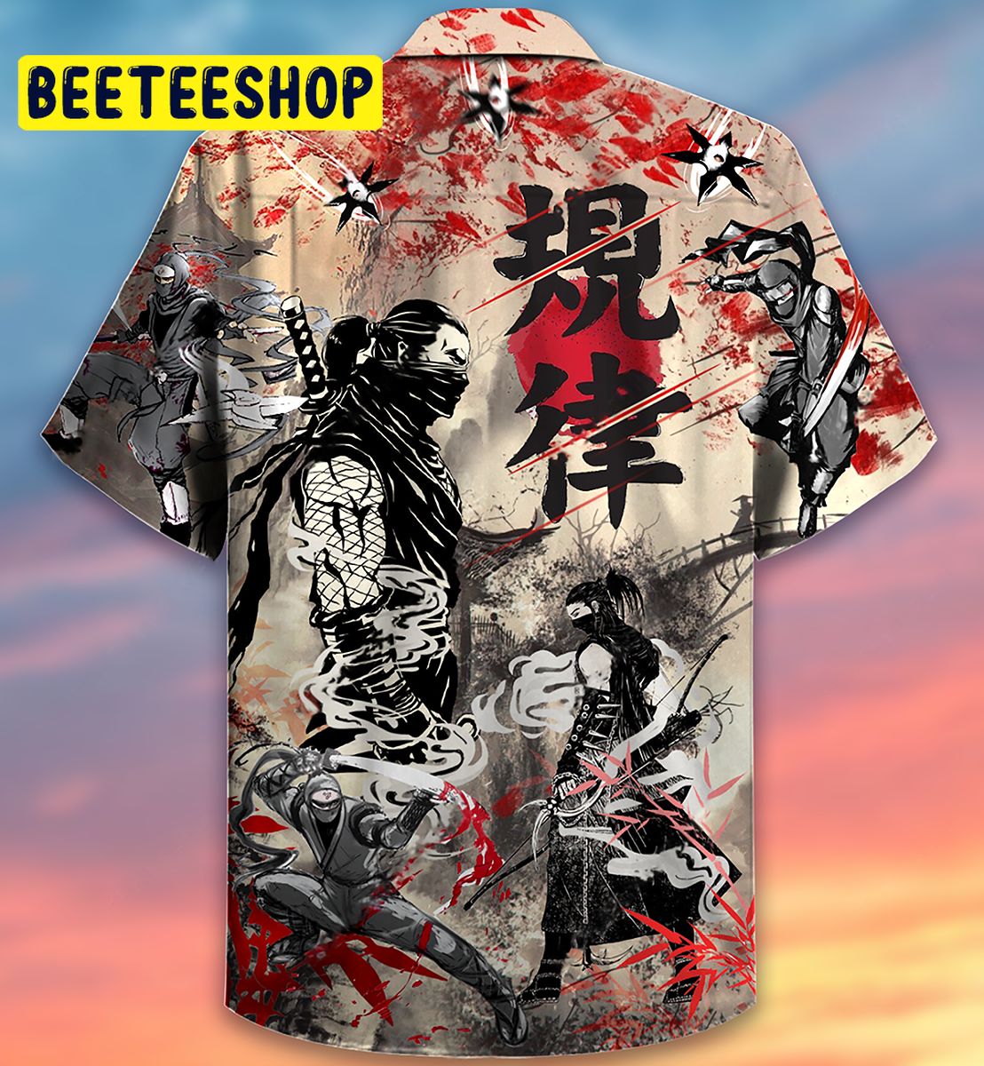 Only A Ninja Can Stop A Ninja Trending Hawaiian Shirt Only A Ninja Can Stop A Ninja Trending Hawaiian Shirt