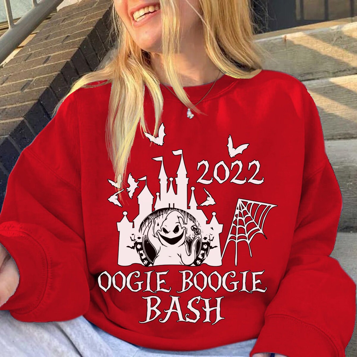 Oogie Boogie Bash Halloween Sweatshirt Oogie Boogie Bash Halloween Sweatshirt