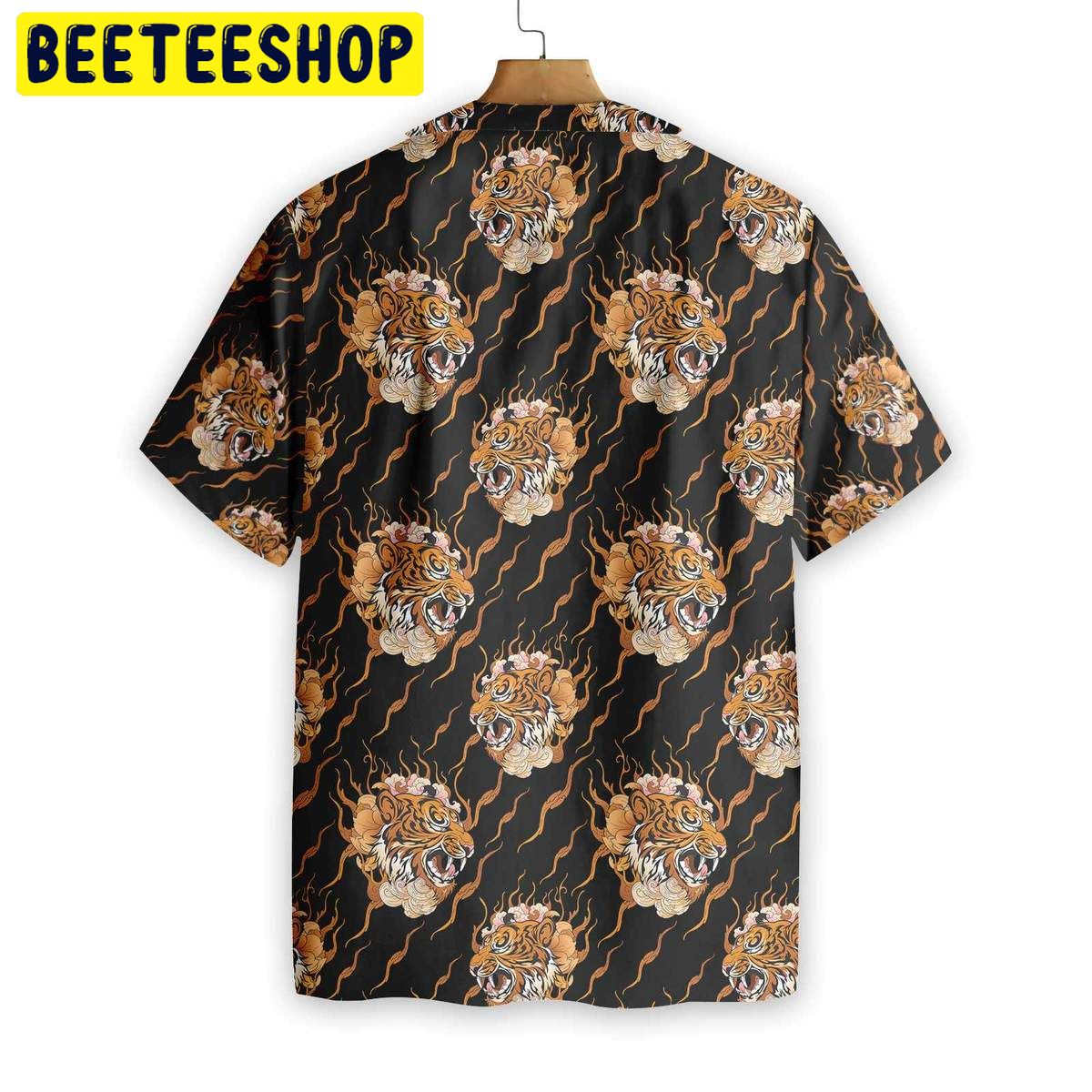 Oriental Tattoo Style Tiger Trending Hawaiian Shirt Oriental Tattoo Style Tiger Trending Hawaiian Shirt