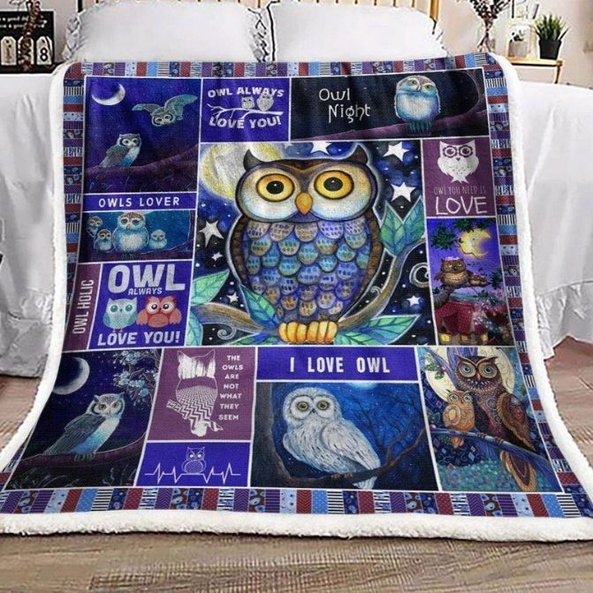 Owl Always Love You I Love Owl Comfy Sofa Throw Blanket Owl Always Love You I Love Owl Comfy Sofa Throw Blanket