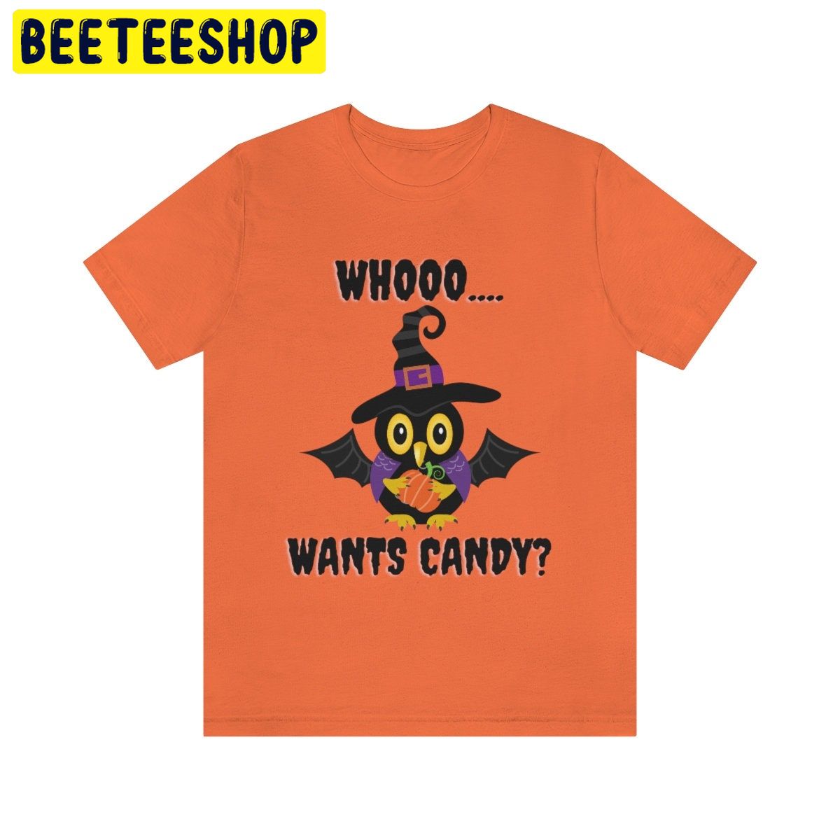 Owl Halloween Candy Trending Unisex Shirt Owl Halloween Candy Trending Unisex Shirt