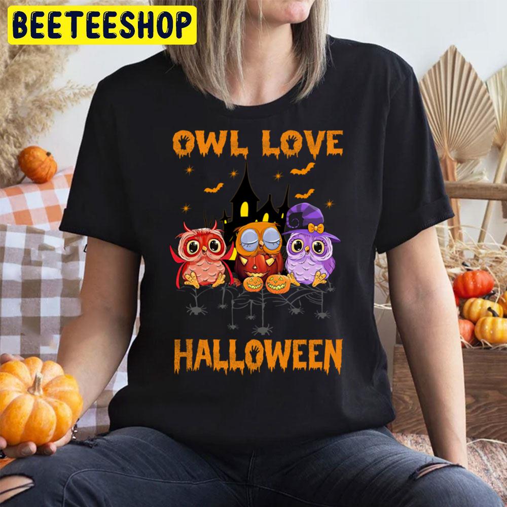 Owl Love Halloween Trending Unisex T-Shirt Owl Love Halloween Trending Unisex T-Shirt