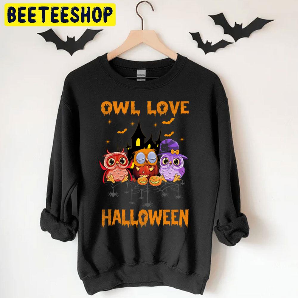 Owl Love Halloween Trending Unisex T-Shirt Owl Love Halloween Trending Unisex T-Shirt