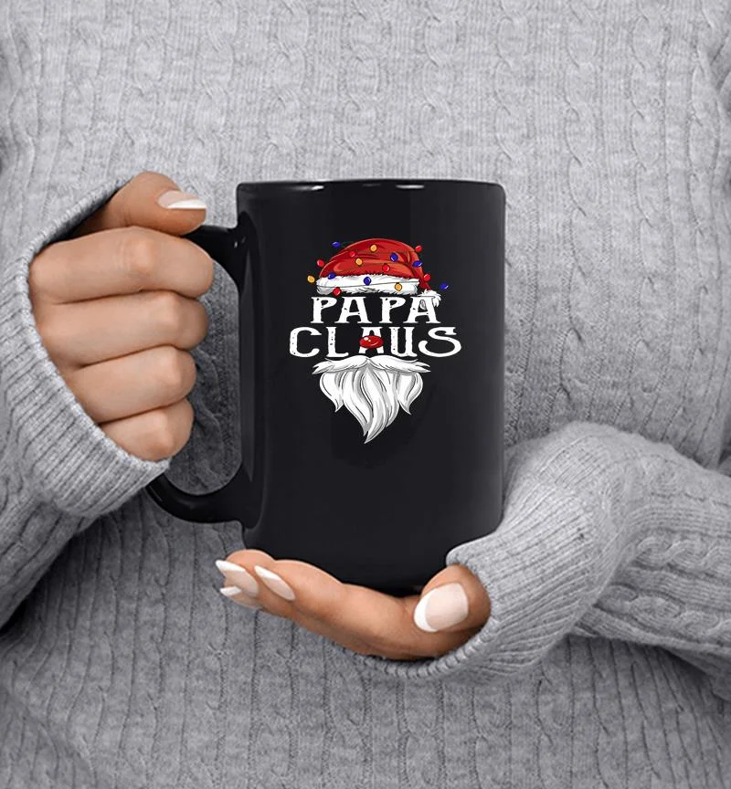 Papa Claus Christmas Ligh Mug Papa Claus Christmas Ligh Mug