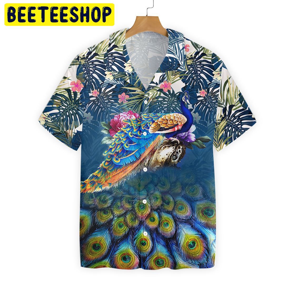 Peacock Trending Hawaiian Shirt Peacock Trending Hawaiian Shirt