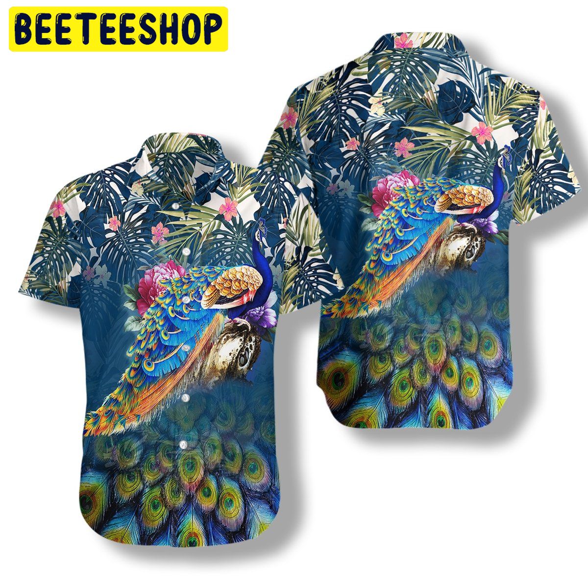 Peacock Trending Hawaiian Shirt Peacock Trending Hawaiian Shirt