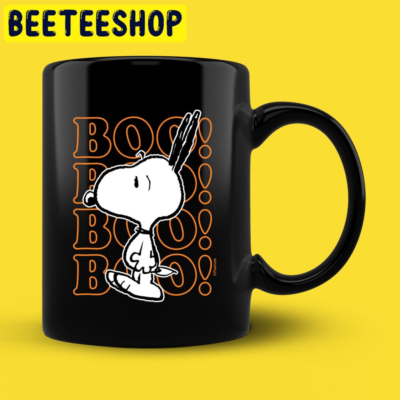 Peanuts Boo Snoopy Scared Halloween Trending Unisex T-Shirt Peanuts Boo Snoopy Scared Halloween Trending Unisex T-Shirt