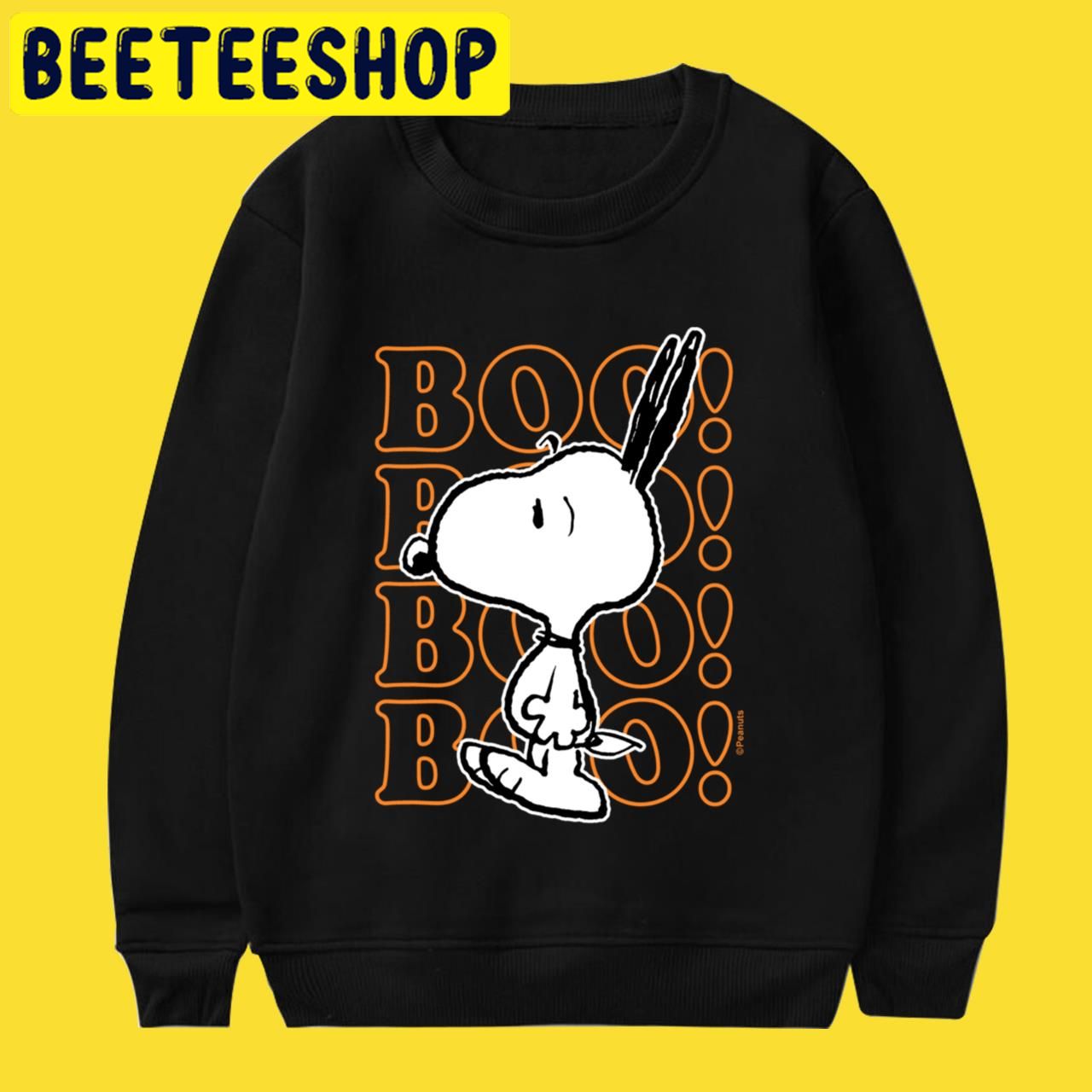 Peanuts Boo Snoopy Scared Halloween Trending Unisex T-Shirt Peanuts Boo Snoopy Scared Halloween Trending Unisex T-Shirt