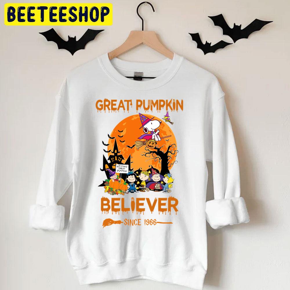 Peanuts Halloween Great Pumpkin Believer Since 1966 Trending Unisex T-Shirt Peanuts Halloween Great Pumpkin Believer Since 1966 Trending Unisex T-Shirt