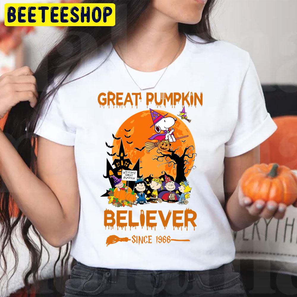 Peanuts Halloween Great Pumpkin Believer Since 1966 Trending Unisex T-Shirt Peanuts Halloween Great Pumpkin Believer Since 1966 Trending Unisex T-Shirt