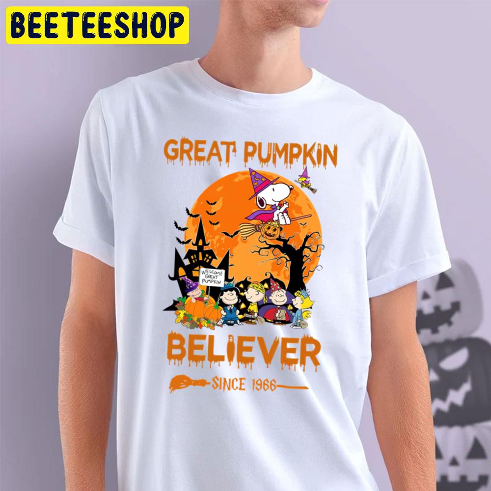 Peanuts Halloween Great Pumpkin Believer Since 1966 Trending Unisex T-Shirt Peanuts Halloween Great Pumpkin Believer Since 1966 Trending Unisex T-Shirt