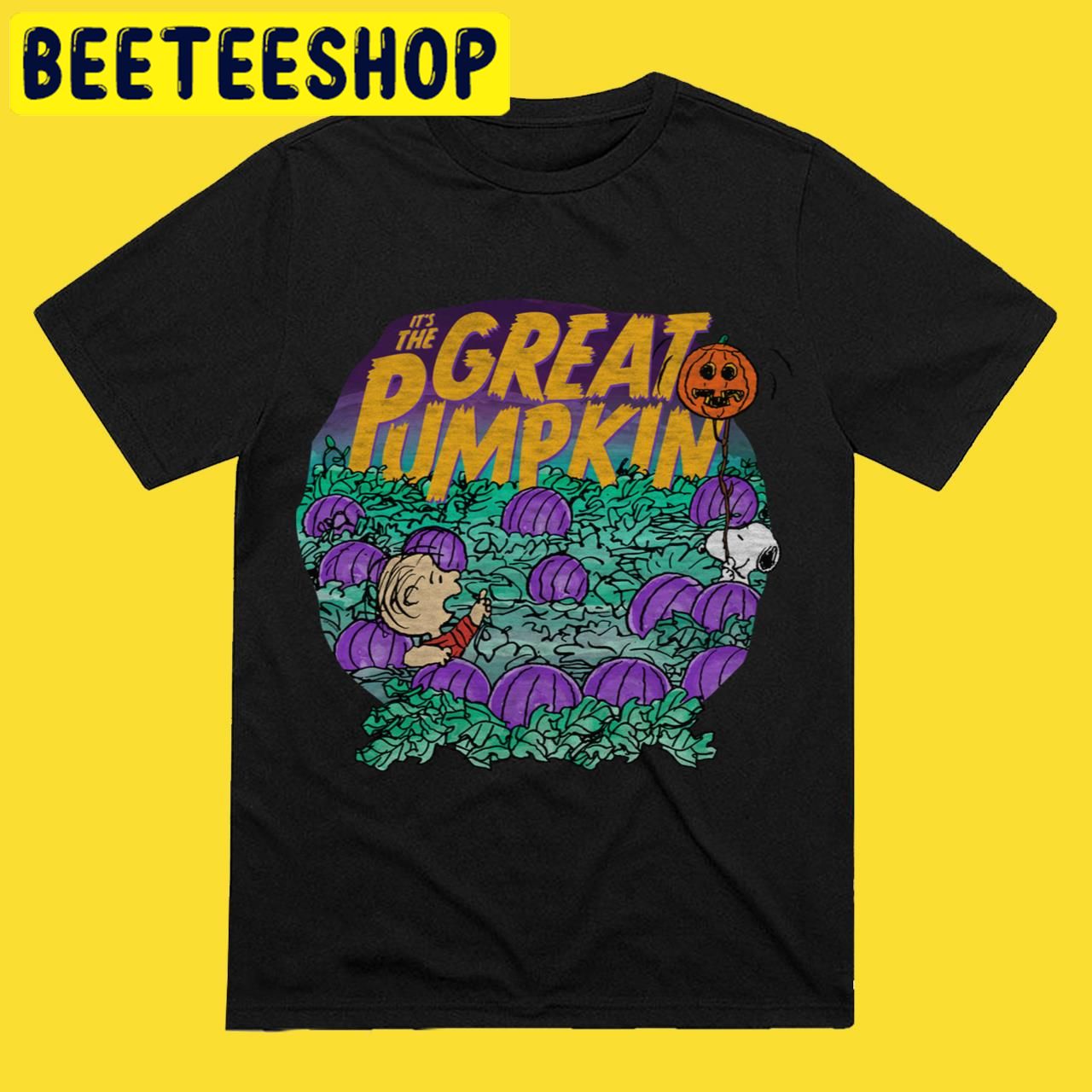 Peanuts Linus Snoopy Great Pumpkin Halloween Trending Unisex T-Shirt Peanuts Linus Snoopy Great Pumpkin Halloween Trending Unisex T-Shirt