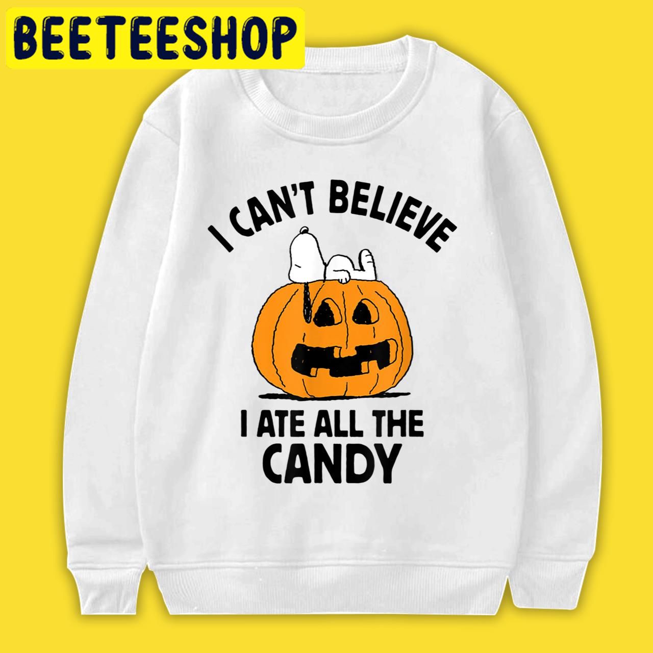 Peanuts Snoopy All The Candy Halloween Trending Unisex T-Shirt Peanuts Snoopy All The Candy Halloween Trending Unisex T-Shirt