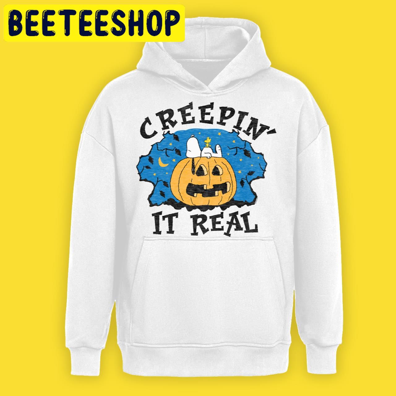Peanuts Snoopy Creepin It Real Halloween Trending Unisex T-Shirt Peanuts Snoopy Creepin It Real Halloween Trending Unisex T-Shirt