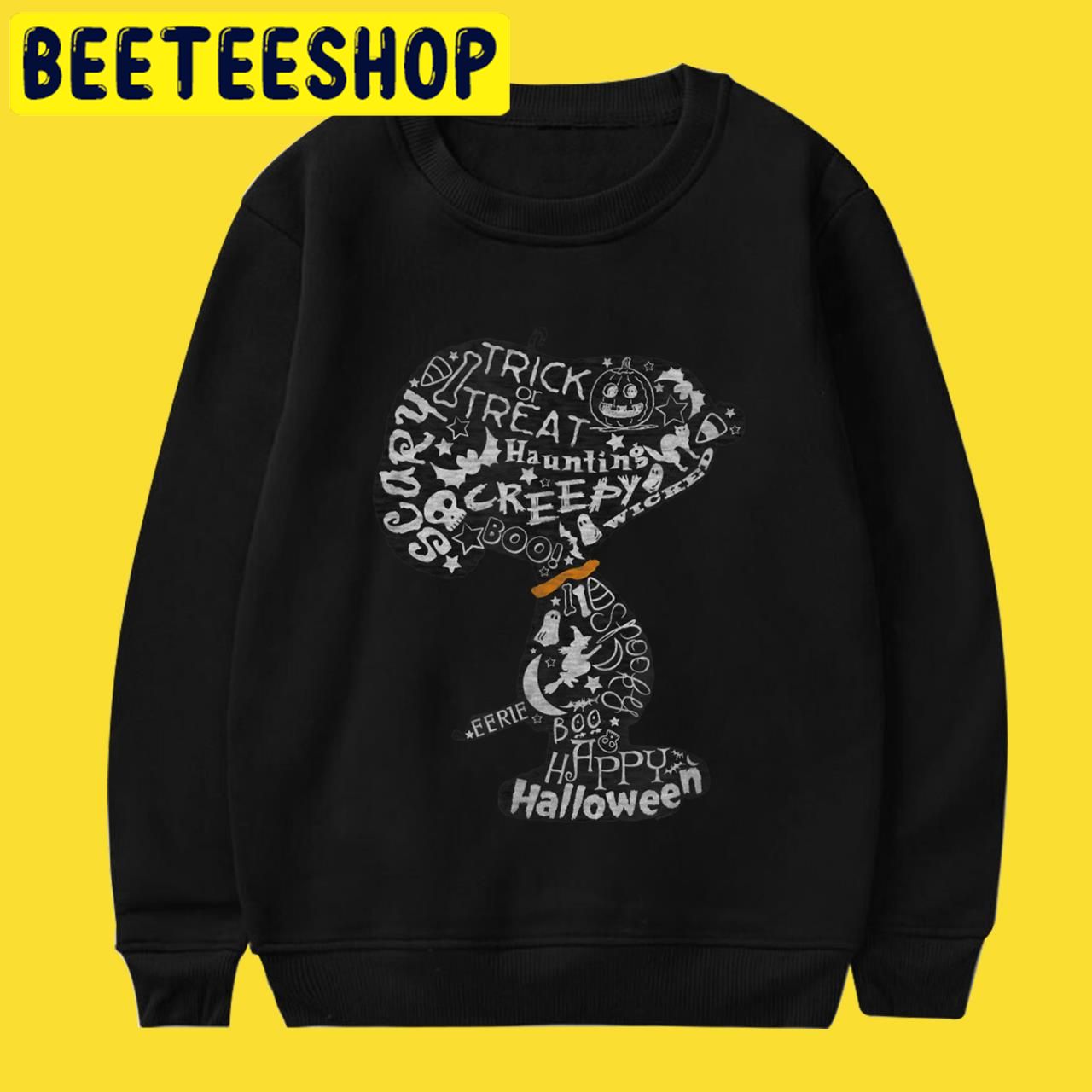 Peanuts Snoopy Silhouette Halloween Trending Unisex T-Shirt Peanuts Snoopy Silhouette Halloween Trending Unisex T-Shirt