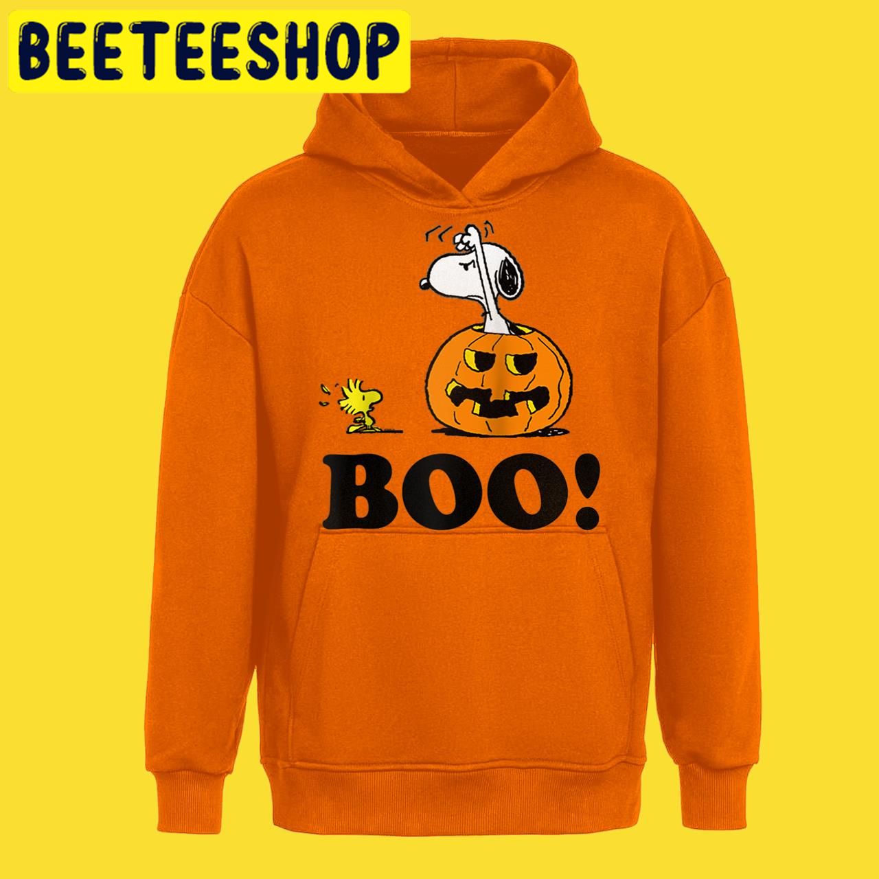 Peanuts Snoopy Woodstock BOO Halloween Trending Unisex T-Shirt Peanuts Snoopy Woodstock BOO Halloween Trending Unisex T-Shirt