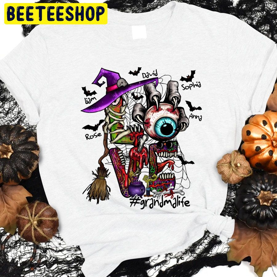 Personalized Love Grandma Life Halloween Trending Unisex Shirt Personalized Love Grandma Life Halloween Trending Unisex Shirt