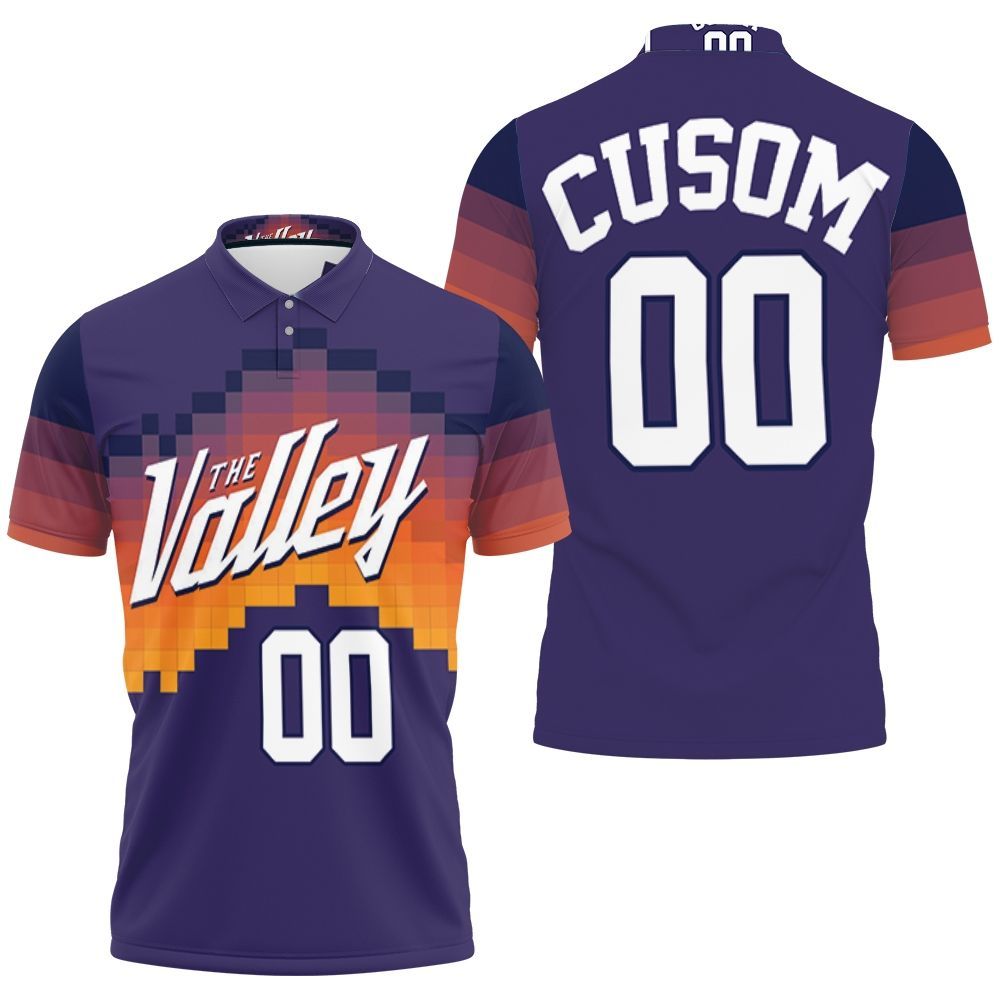 Phoenix Suns 2020 Earned Edition Jersey Inspired Personalized 3D All Over Print Polo Shirt Phoenix Suns 2020 Earned Edition Jersey Inspired Personalized 3D All Over Print Polo Shirt