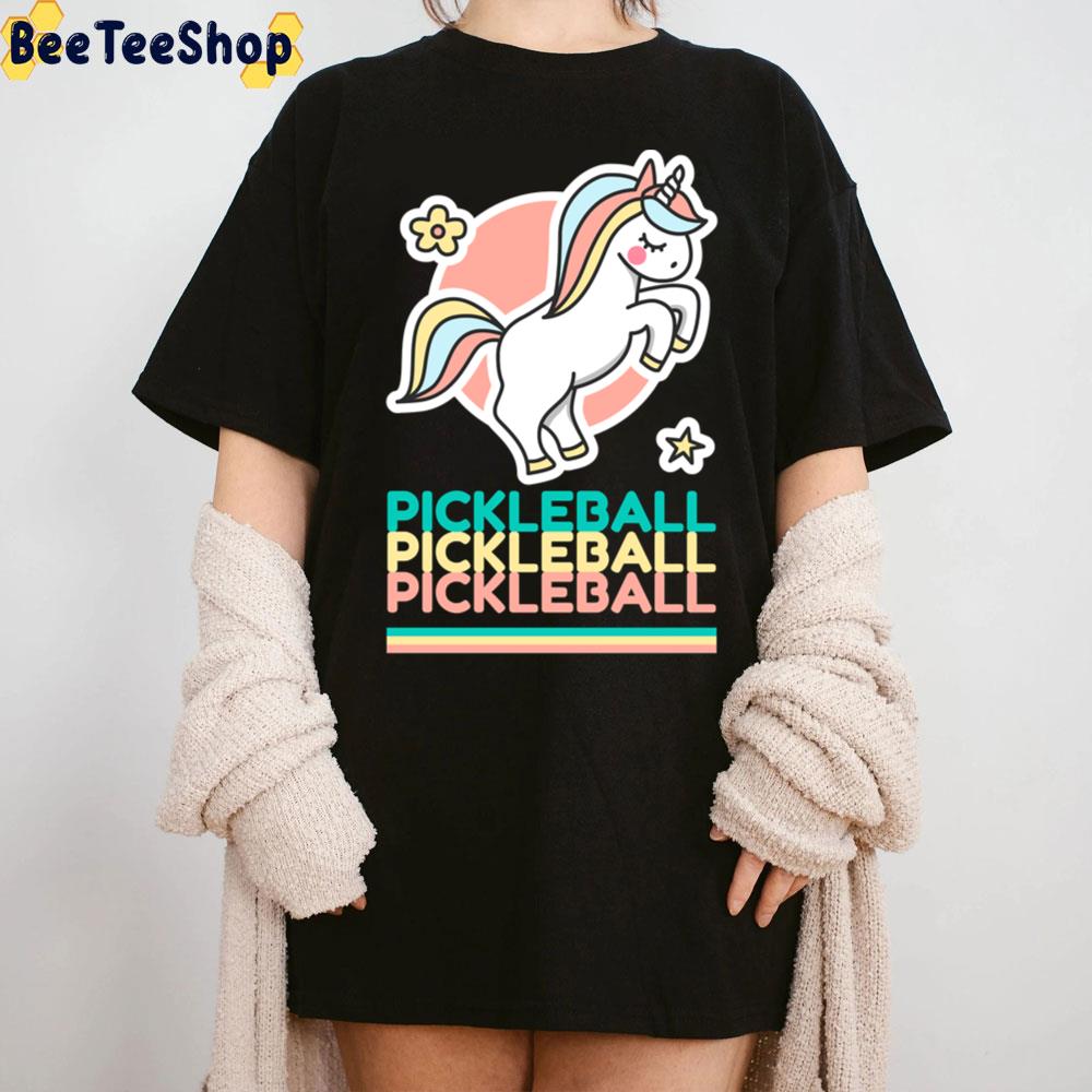 Pickleball Unicorn Trending Unisex T-Shirt Pickleball Unicorn Trending Unisex T-Shirt