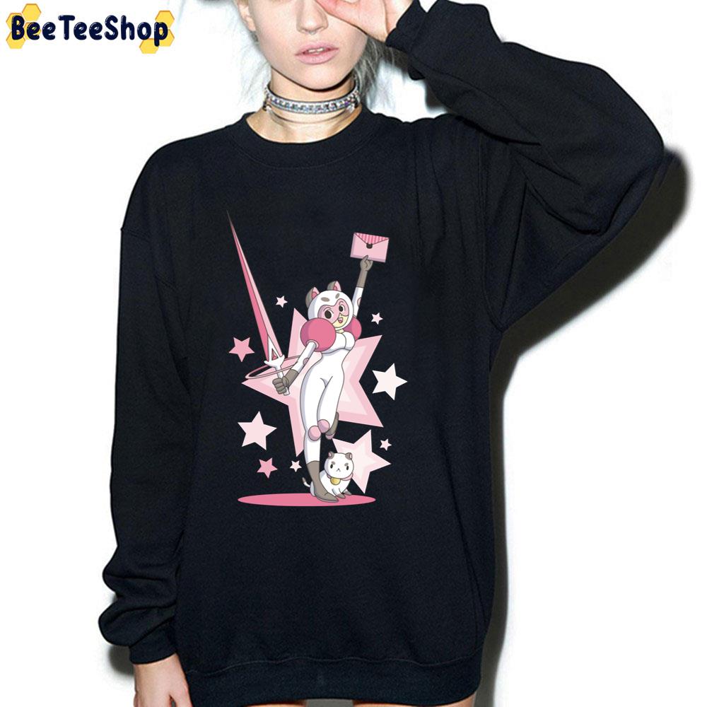 Pink Art Bee And Puppycat Trending Unisex T-Shirt Pink Art Bee And Puppycat Trending Unisex T-Shirt