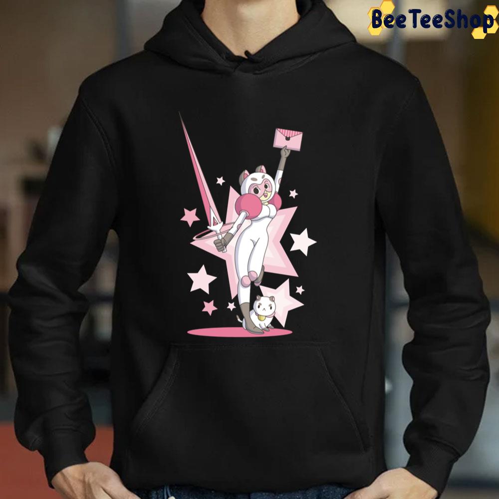 Pink Art Bee And Puppycat Trending Unisex T-Shirt Pink Art Bee And Puppycat Trending Unisex T-Shirt