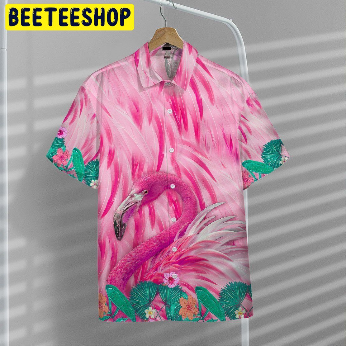 Pink Flamingo 3D All Over Printed Trending Hawaiian Shirt Pink Flamingo 3D All Over Printed Trending Hawaiian Shirt