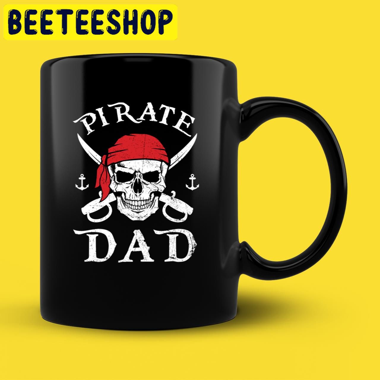 Pirate Dad Skull Single Dad Halloween Trending Unisex T-Shirt Pirate Dad Skull Single Dad Halloween Trending Unisex T-Shirt