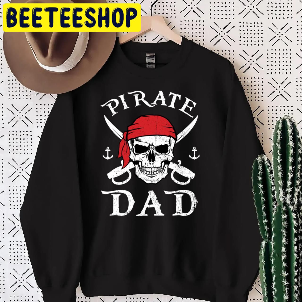 Pirate Dad Skull Single Dad Halloween Trending Unisex T-Shirt Pirate Dad Skull Single Dad Halloween Trending Unisex T-Shirt