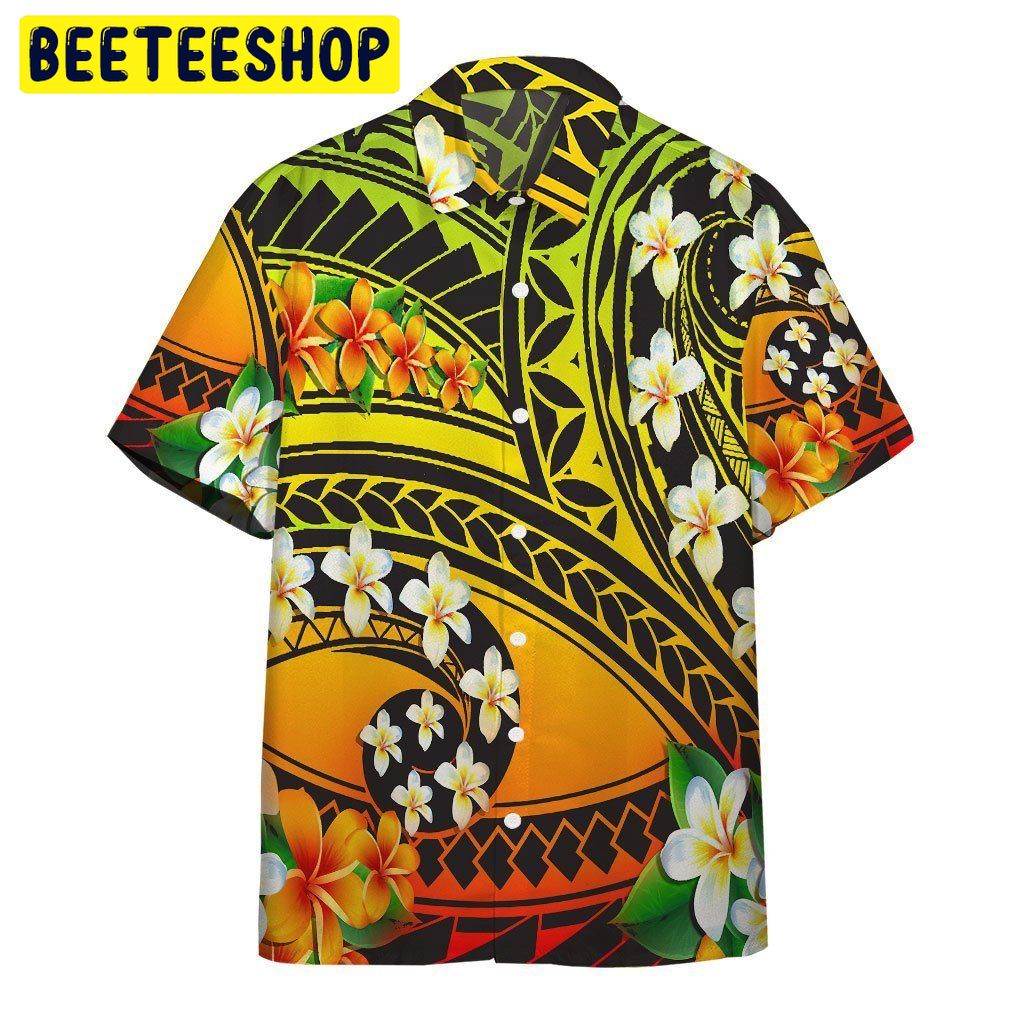 Plumeria Polynesian Trending Hawaiian Shirt Plumeria Polynesian Trending Hawaiian Shirt