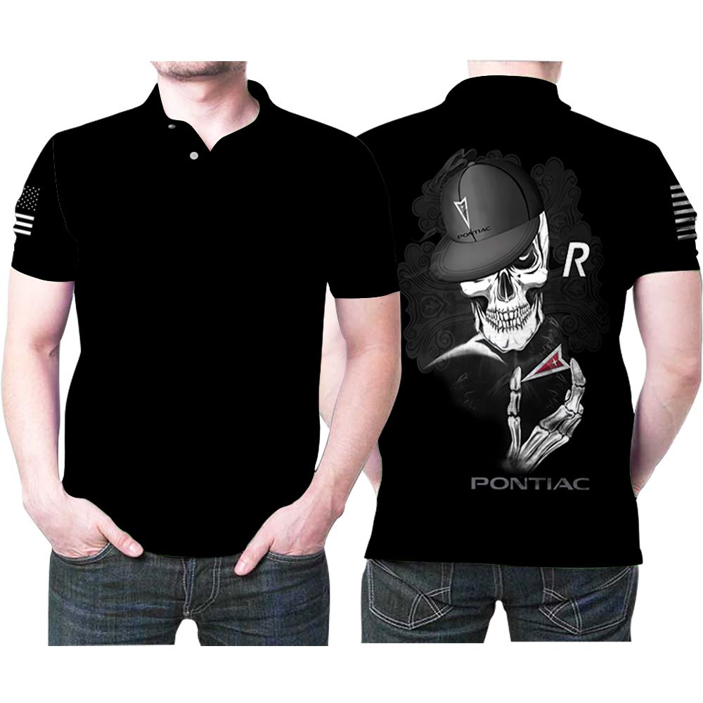 Pontiac Automobile Manufacturer Company Logo Brand 3D All Over Print Polo Shirt Pontiac Automobile Manufacturer Company Logo Brand 3D All Over Print Polo Shirt