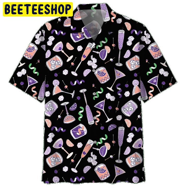 Pop Art Cocktail Trending Hawaiian Shirt Pop Art Cocktail Trending Hawaiian Shirt
