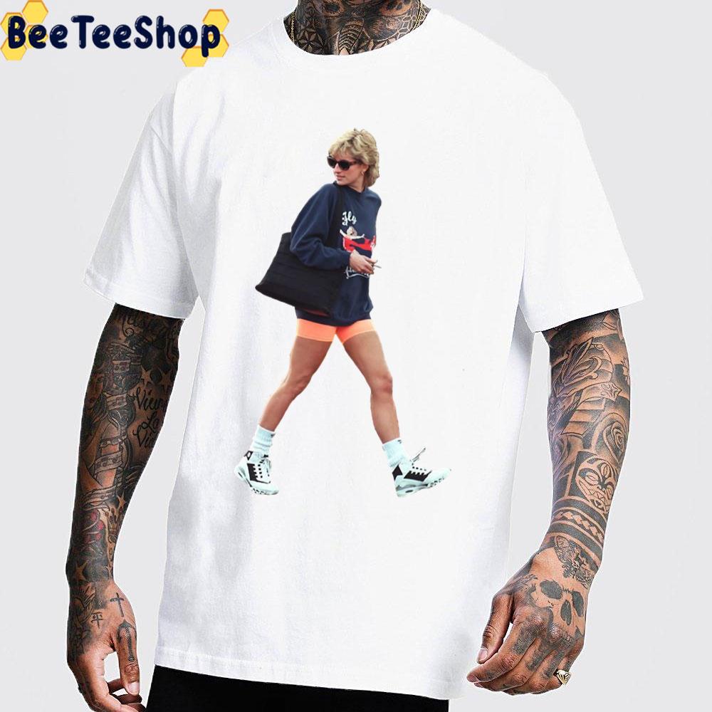 Princess Diana Streetwear Transparent Trending Unisex T-Shirt Princess Diana Streetwear Transparent Trending Unisex T-Shirt