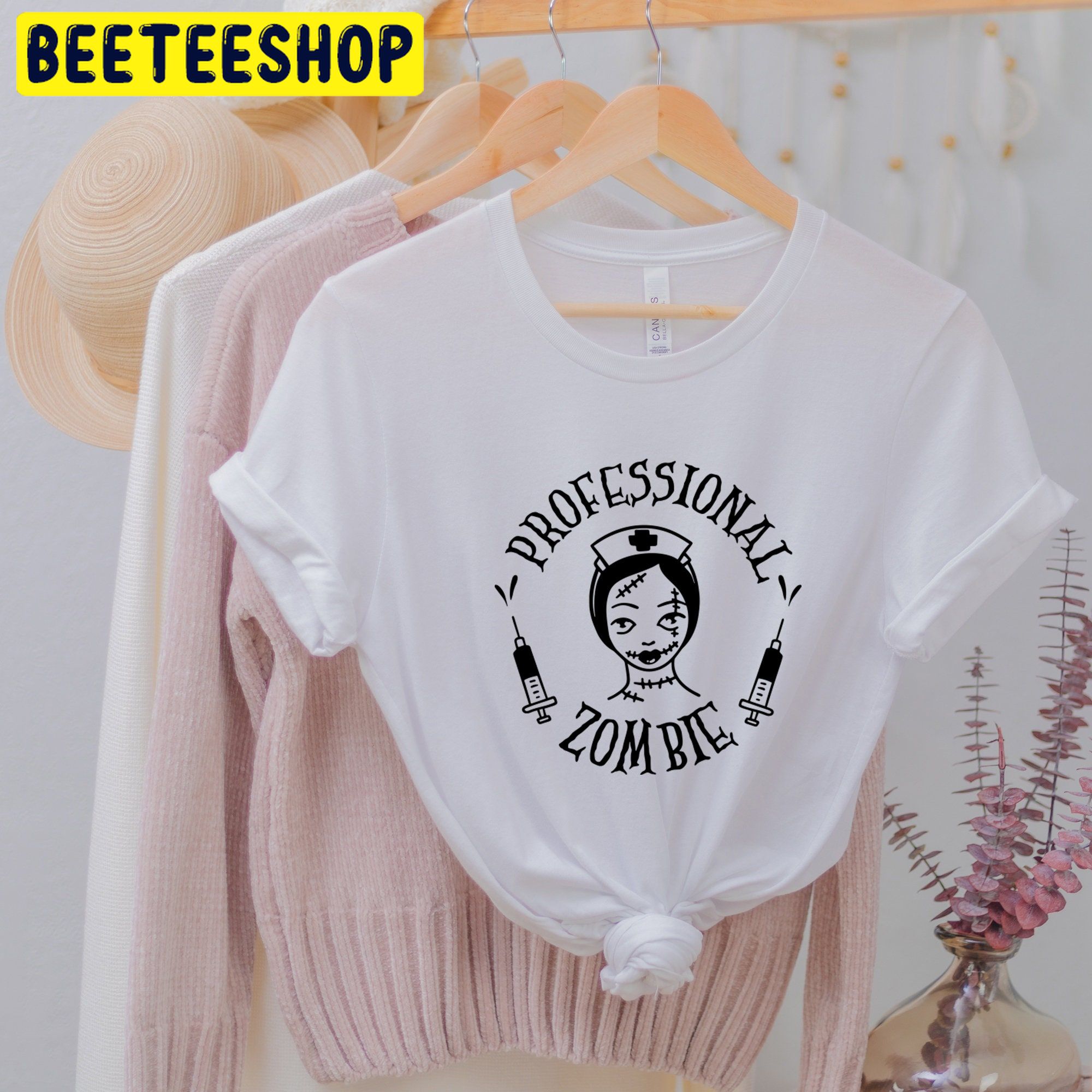 Professional Zombie Halloween Trending Unisex Shirt Professional Zombie Halloween Trending Unisex Shirt
