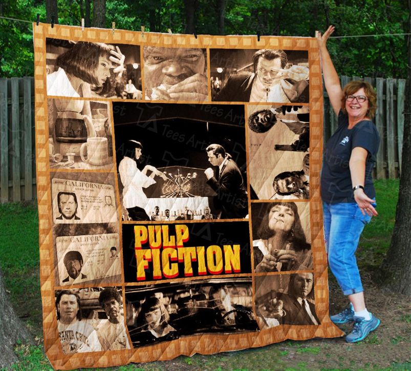 Pulp Fiction Quilt Blanket Pulp Fiction Quilt Blanket