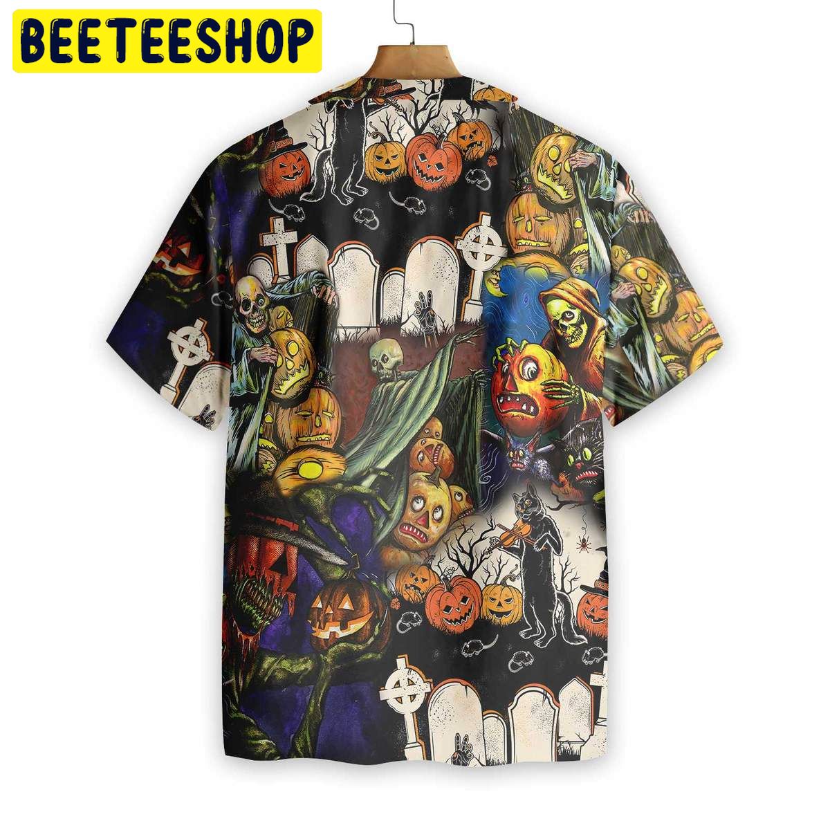 Pumpkin Night Is Coming Trending Hawaiian Shirt Pumpkin Night Is Coming Trending Hawaiian Shirt