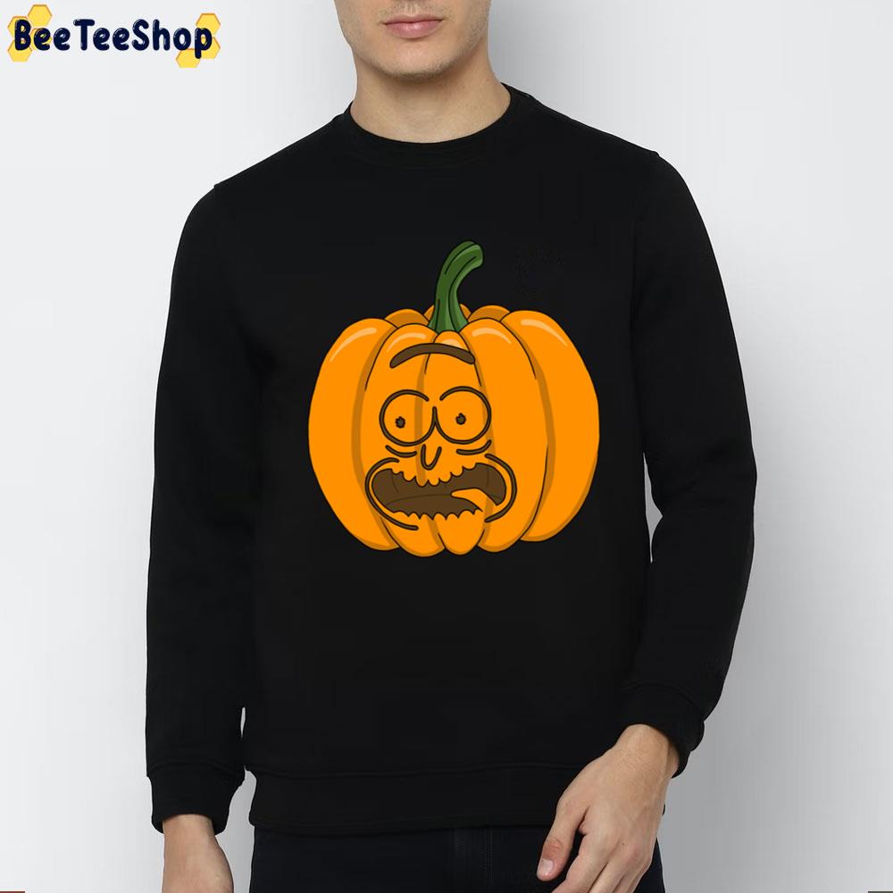 Pumpkin Rick Halloween Trending Unisex T-Shirt Pumpkin Rick Halloween Trending Unisex T-Shirt