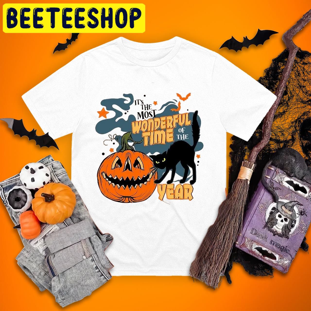 Pumpkin TMost Wonderful Time Spooky Halloween Trending Unisex T-Shirt Pumpkin TMost Wonderful Time Spooky Halloween Trending Unisex T-Shirt