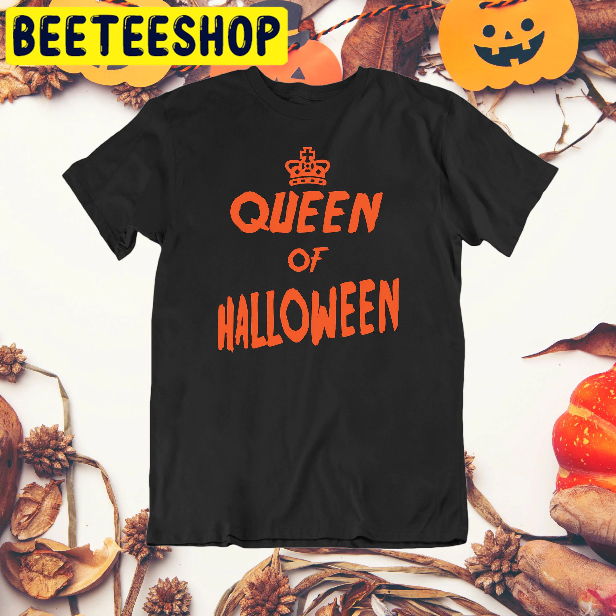 Queen Of Halloween Trending Unisex Shirt Queen Of Halloween Trending Unisex Shirt