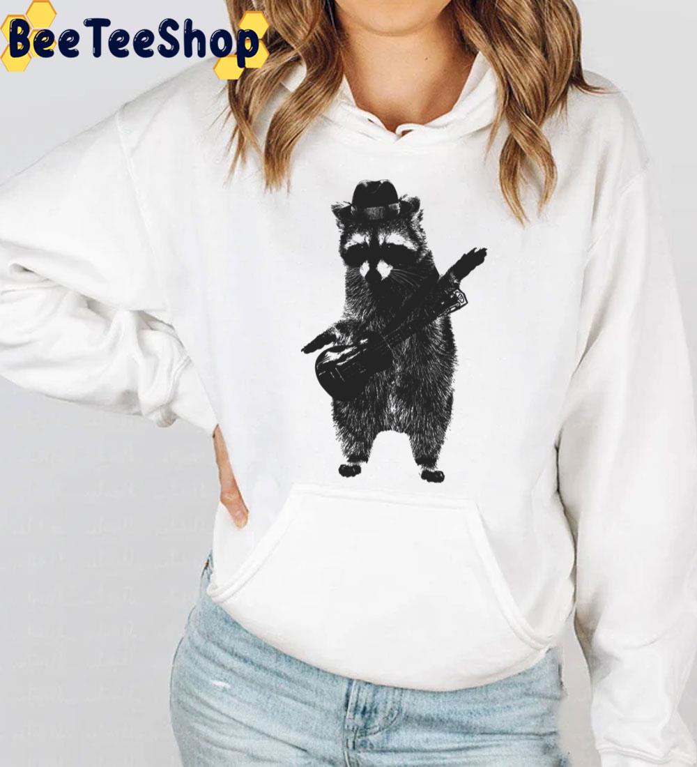 Raccoon Wielding Ukulele Trending Unisex T-Shirt Raccoon Wielding Ukulele Trending Unisex T-Shirt