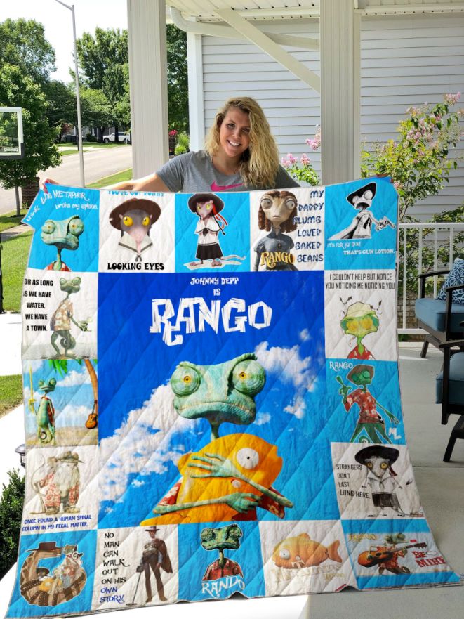 Rango Quilt Blanket Rango Quilt Blanket