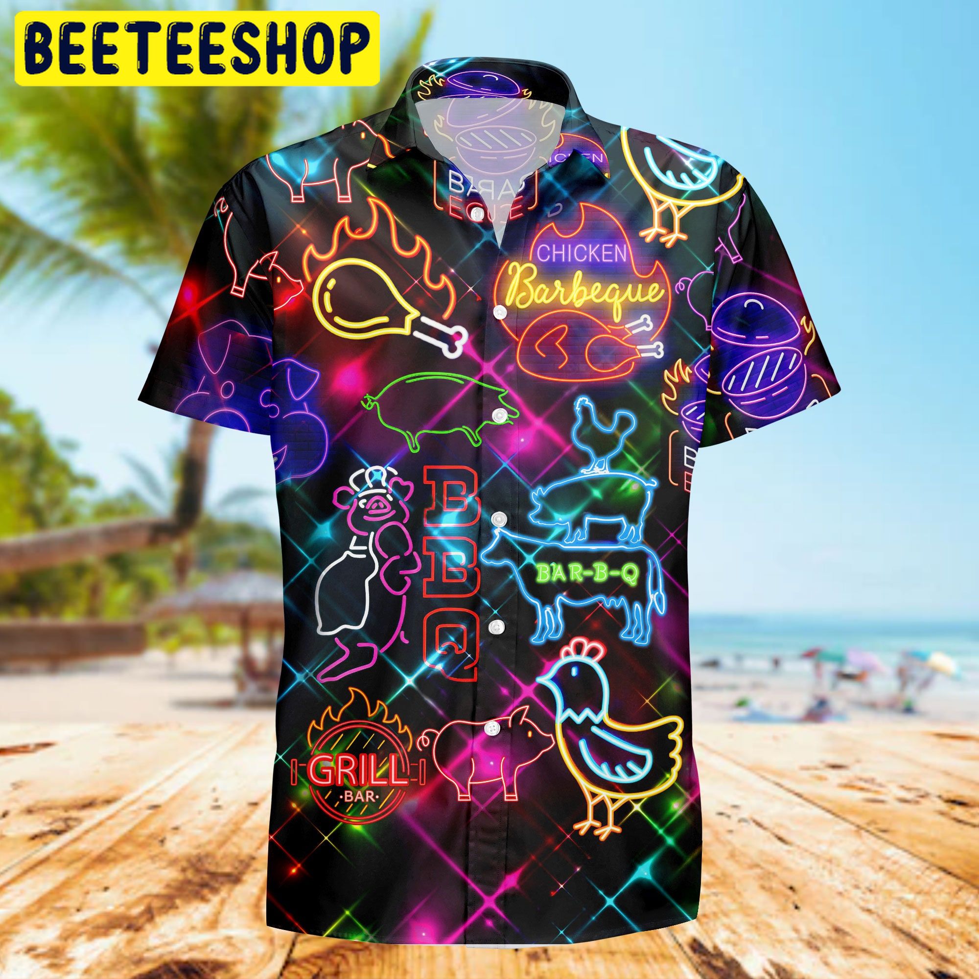 Real Men Smell Like Barbecue Trending Hawaiian Shirt Real Men Smell Like Barbecue Trending Hawaiian Shirt