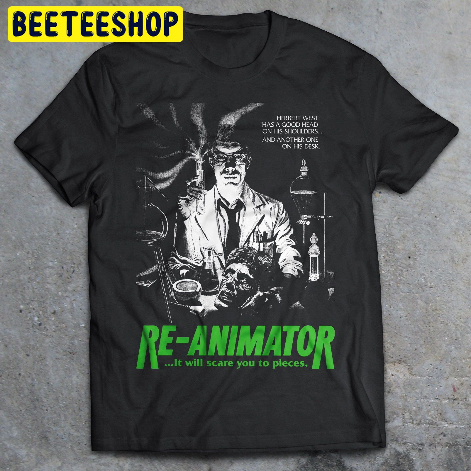 Re-Animator Movie 80's Horror Trending Unisex Shirt Re-Animator Movie 80's Horror Trending Unisex Shirt