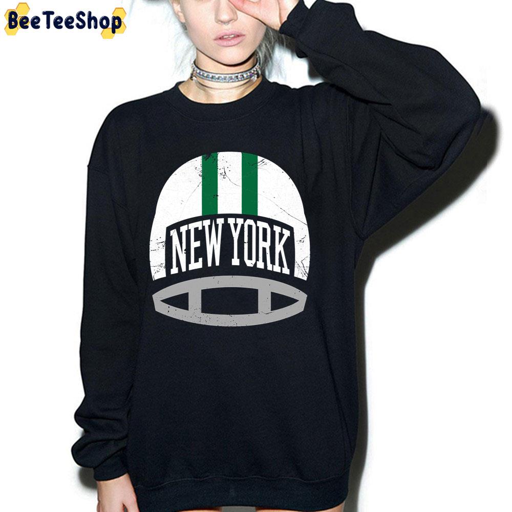 Retro Helmet Green New York Jets Football Trending Unisex T-Shirt Retro Helmet Green New York Jets Football Trending Unisex T-Shirt