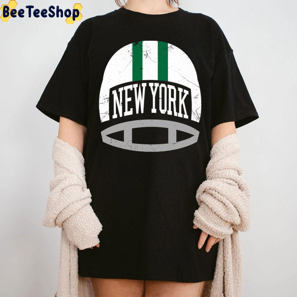 Retro Helmet Green New York Jets Football Trending Unisex T-Shirt Retro Helmet Green New York Jets Football Trending Unisex T-Shirt