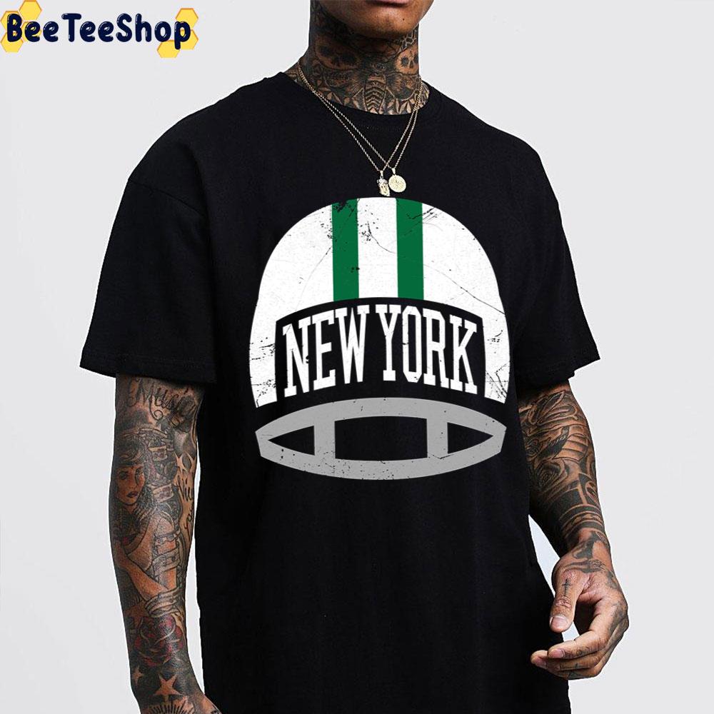 Retro Helmet Green New York Jets Football Trending Unisex T-Shirt Retro Helmet Green New York Jets Football Trending Unisex T-Shirt