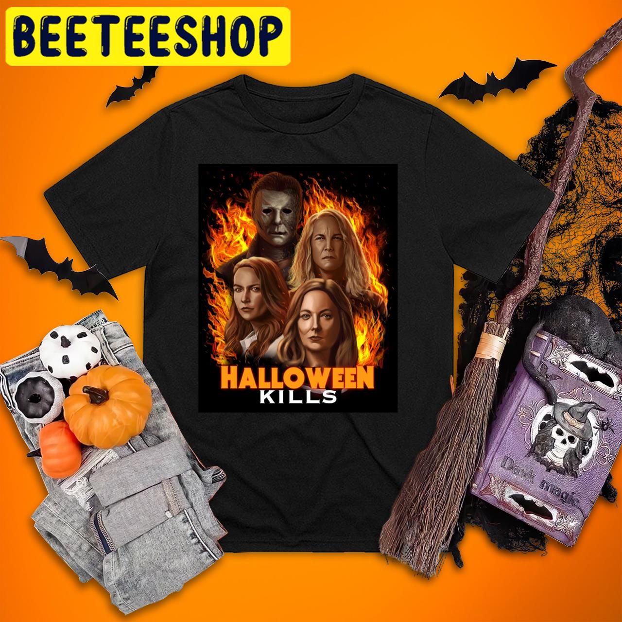 Retro Vintage KillsFor Halloween Trending Unisex T-Shirt Retro Vintage KillsFor Halloween Trending Unisex T-Shirt
