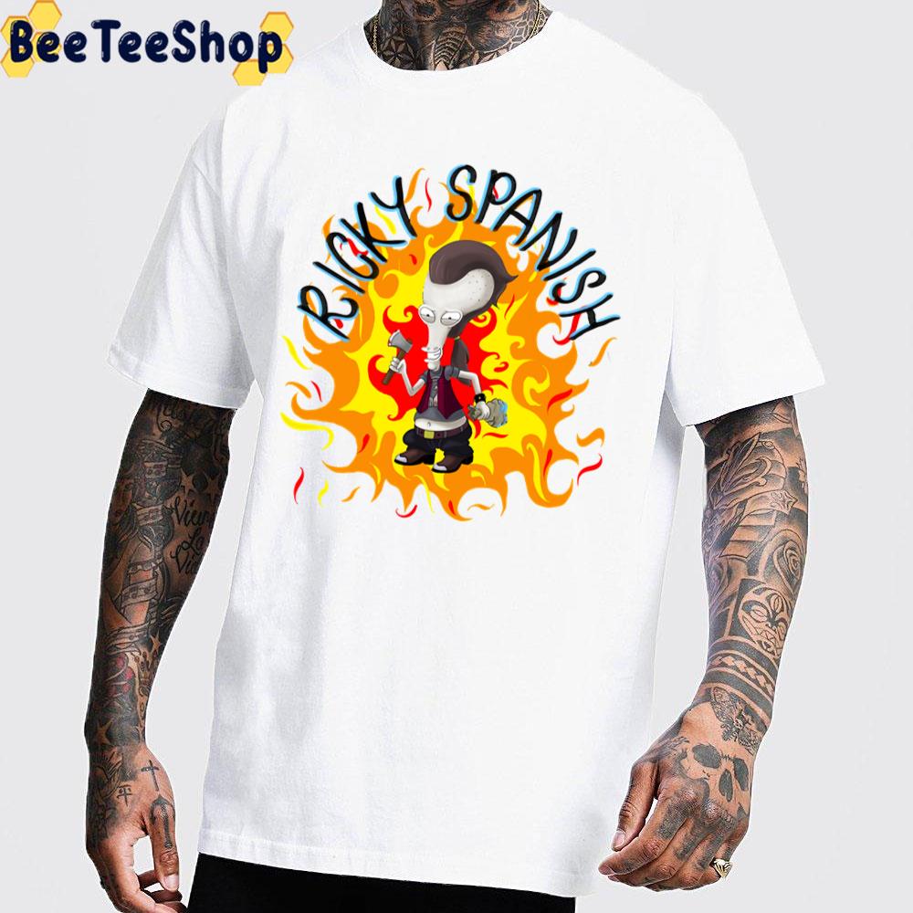 Ricky Spanish Roger The Alien American Dad Trending Unisex T-Shirt Ricky Spanish Roger The Alien American Dad Trending Unisex T-Shirt