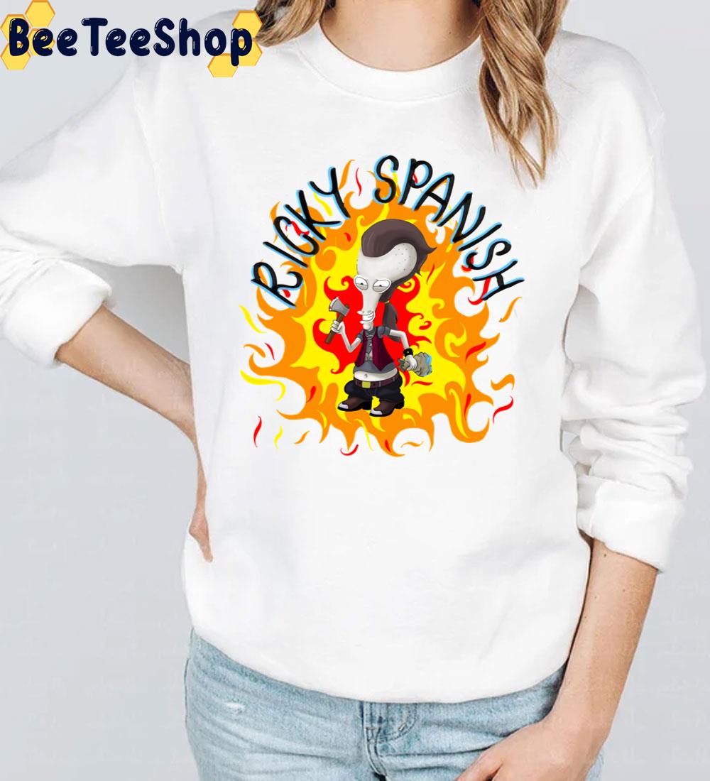 Ricky Spanish Roger The Alien American Dad Trending Unisex T-Shirt Ricky Spanish Roger The Alien American Dad Trending Unisex T-Shirt